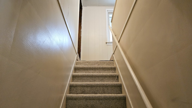 5790 Lakepointe St, Detroit, MI 48224 - stairs with carpet floors