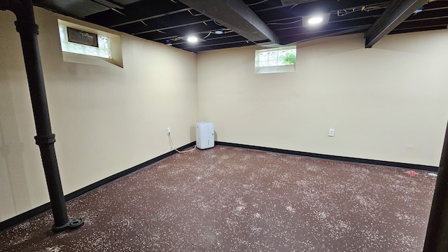 5790 Lakepointe St, Detroit, MI 48224 - below grade area with baseboards