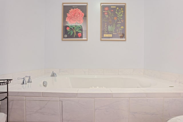 6115 N Belsay Rd, Flint, MI 48506 - full bathroom with a garden tub