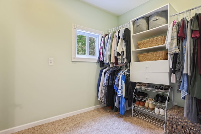 6115 N Belsay Rd, Flint, MI 48506 - walk in closet featuring carpet flooring