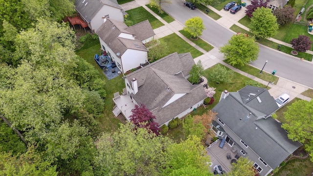 5496 Michael Dr, Ypsilanti, MI 48197 - aerial perspective of suburban area