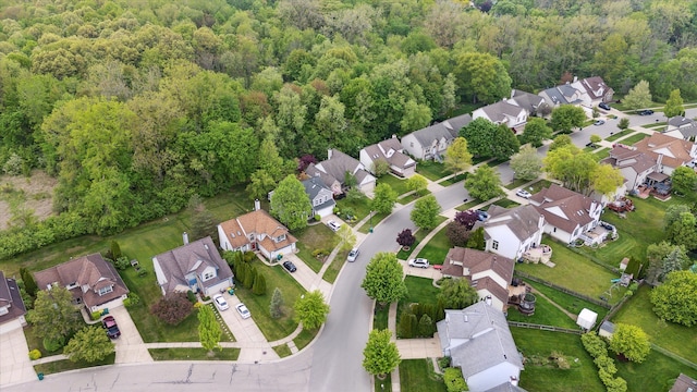 5496 Michael Dr, Ypsilanti, MI 48197 - view of property location featuring nearby suburban area and a heavily wooded area