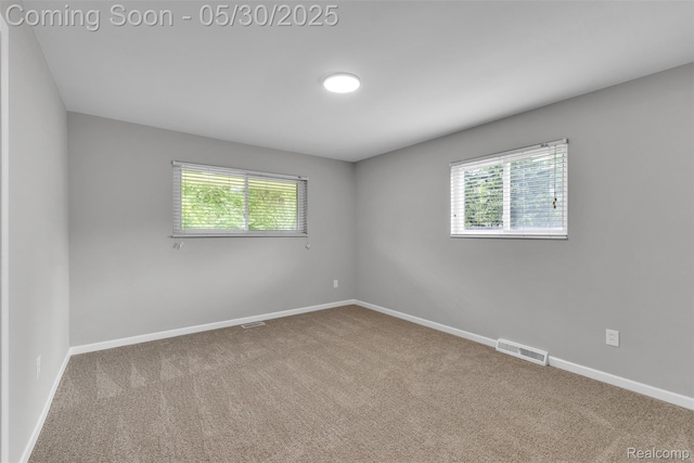 22929 Wrexford Dr, Southfield, MI 48033 - carpeted spare room featuring plenty of natural light and baseboards