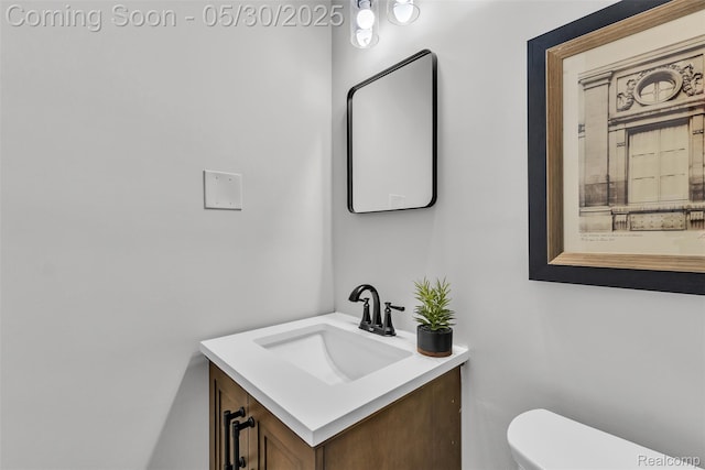 22929 Wrexford Dr, Southfield, MI 48033 - bathroom with vanity and toilet
