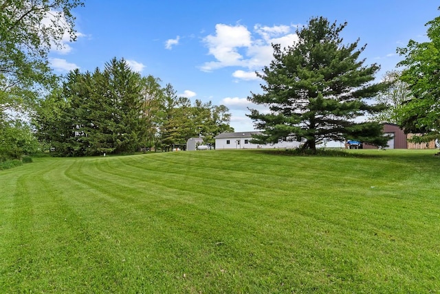 19354 Bueche Rd, New Lothrop, MI 48460 - view of green lawn