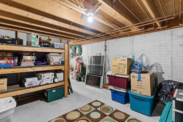 19354 Bueche Rd, New Lothrop, MI 48460 - view of storage room
