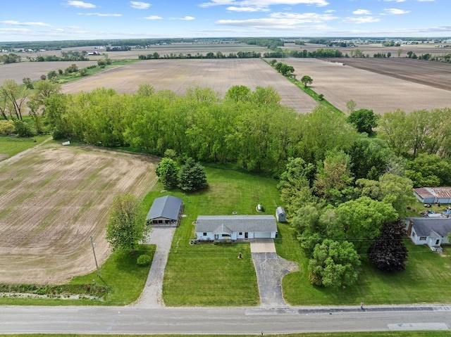 19354 Bueche Rd, New Lothrop, MI 48460 - aerial view of sparsely populated area