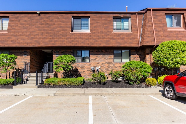 38554 Lanse Creuse St, Harrison Township, MI 48045 - view of building exterior featuring uncovered parking