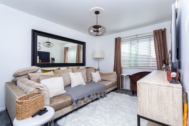 38554 Lanse Creuse St, Harrison Township, MI 48045 - view of carpeted living room