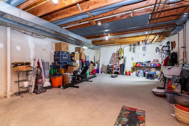 38554 Lanse Creuse St, Harrison Township, MI 48045 - view of unfinished below grade area