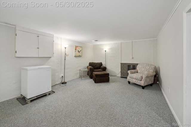 326 Redmaple Ln, Brighton, MI 48116 - sitting room featuring light carpet