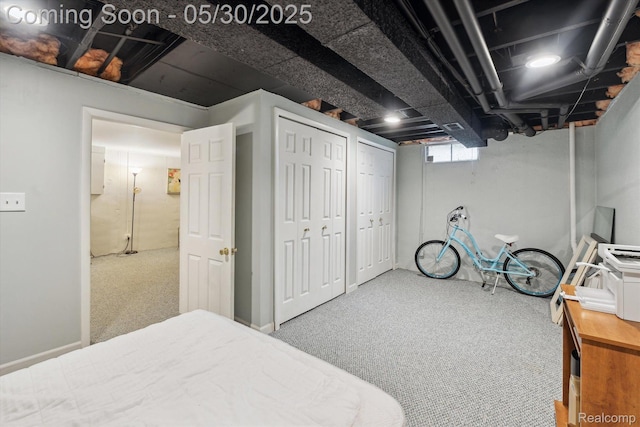 326 Redmaple Ln, Brighton, MI 48116 - carpeted bedroom with two closets