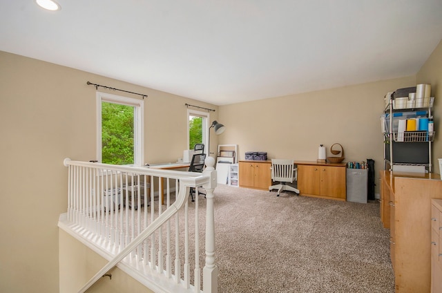 4181 Pavilion Ct, Fenton, MI 48430 - home office with light colored carpet