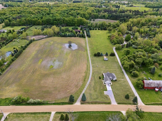 5114 N Oak Rd, Davison, MI 48423 - aerial view of property's location with a nearby body of water