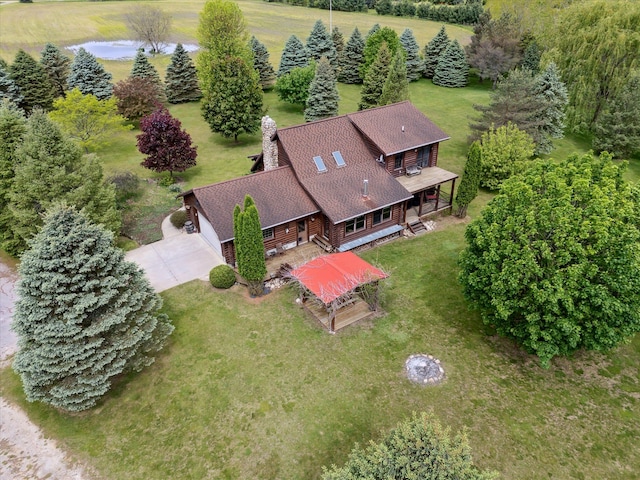 5114 N Oak Rd, Davison, MI 48423 - aerial view of property and surrounding area