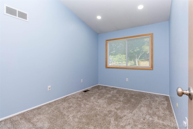 3531 Burbank Dr, Ann Arbor, MI 48105 - carpeted empty room featuring baseboards and recessed lighting