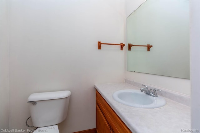 3531 Burbank Dr, Ann Arbor, MI 48105 - half bathroom featuring vanity and toilet