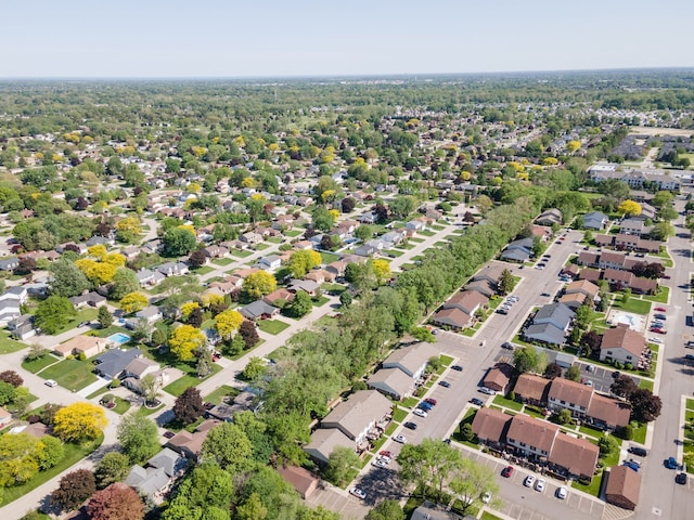 39596 Old Dominion Dr, Clinton Township, MI 48038 - aerial view of property and surrounding area