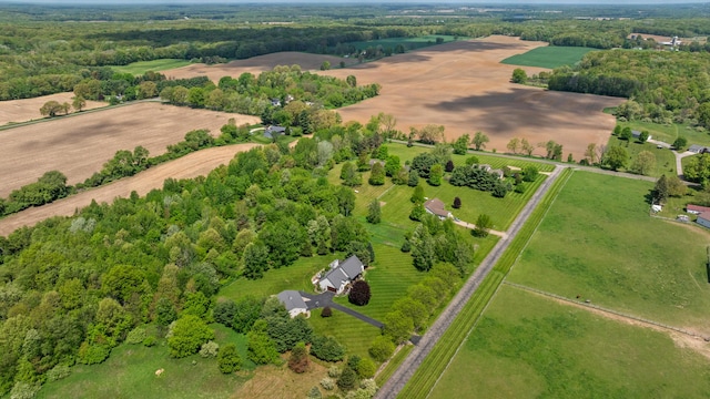 7918 Dan Patch Dr, Jackson, MI 49201 - aerial view of sparsely populated area