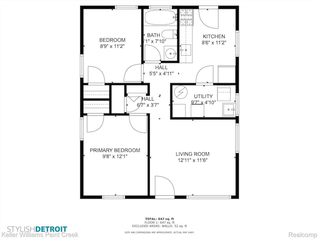 12777 Sherman Ave, Warren, MI 48089 - room layout