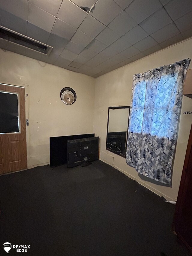 1634 Delaware St, Saginaw, MI 48602 - below grade area with carpet floors