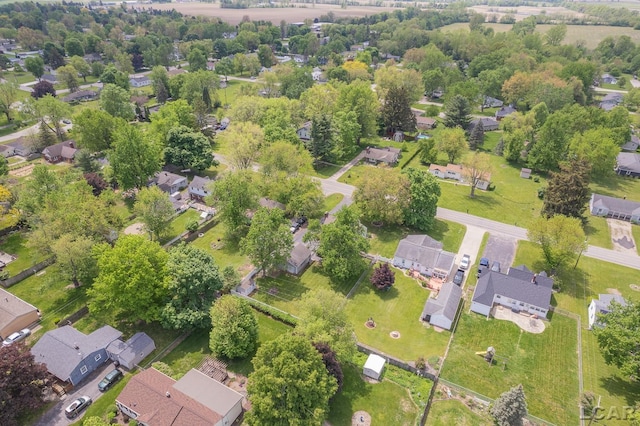 2369 Airport Rd, Adrian, MI 49221 - aerial overview of property's location featuring nearby suburban area