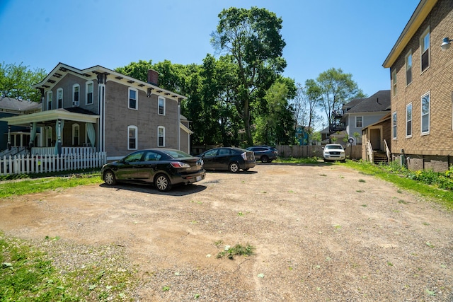 447 W Vine St, Kalamazoo, MI 49001 - view of vehicle parking with fence