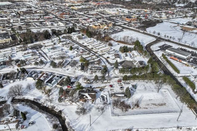 25 Hunters Rill, Lapeer, MI 48446 - view of snowy aerial view