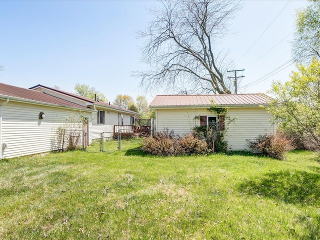 5943 Avalon Cir, Lexington, MI 48450 - view of yard with a gate