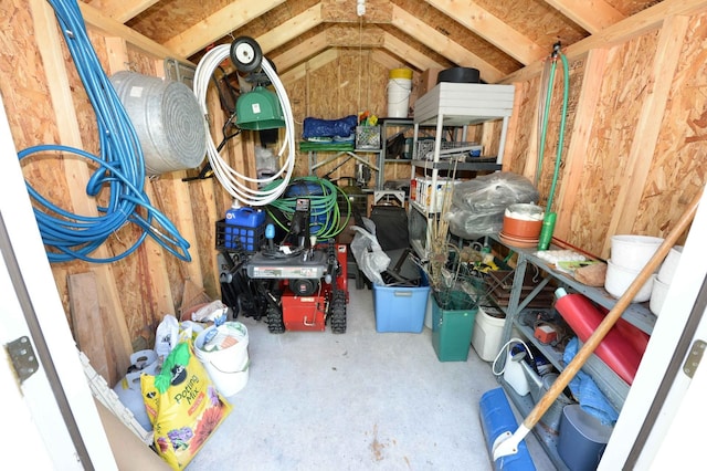 722 Bennington St, East Tawas, MI 48730 - view of storage