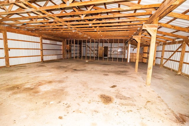 789 W Castle Rd, Fostoria, MI 48435 - view of garage