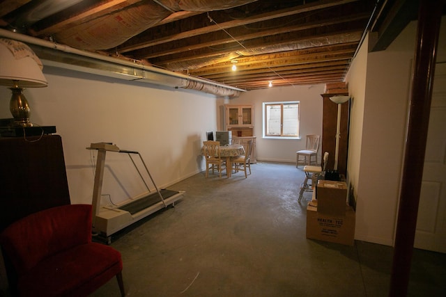 1820 Elk Ct, Owosso, MI 48867 - view of basement