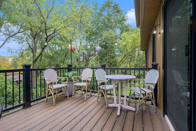 2315 Adare Rd, Ann Arbor, MI 48104 - view of wooden deck