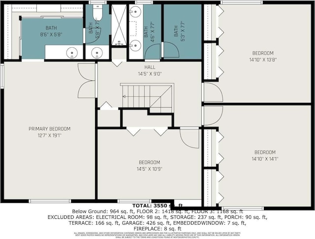 2315 Adare Rd, Ann Arbor, MI 48104 - property floor plan