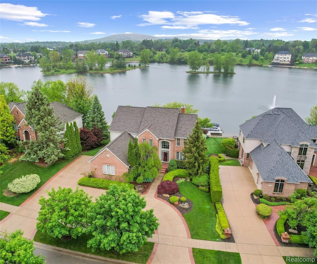 17747 Parkshore Dr, Northville, MI 48168 - view of subject property featuring a nearby body of water