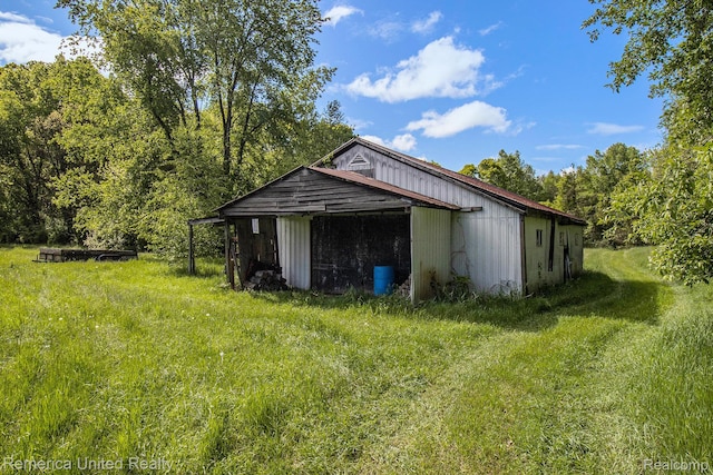400 E Schafer Rd, Pinckney, MI 48169 - view of pole building