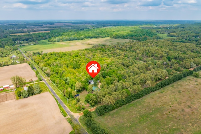9934 W Fg Ave, Kalamazoo, MI 49009 - overview of rural landscape featuring a forest