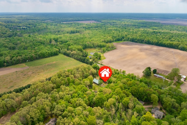 9934 W Fg Ave, Kalamazoo, MI 49009 - aerial view of a heavily wooded area