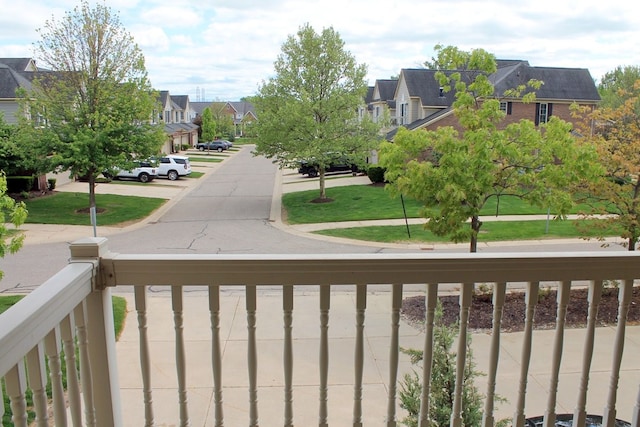 45862 S Stonewood Rd Unit 218, Canton, MI 48187 - balcony featuring a residential view