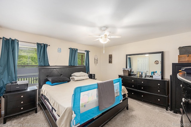 6621 Dove Rd, Kimball, MI 48074 - bedroom featuring carpet and a ceiling fan