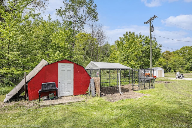 6621 Dove Rd, Kimball, MI 48074 - view of shed featuring exterior structure