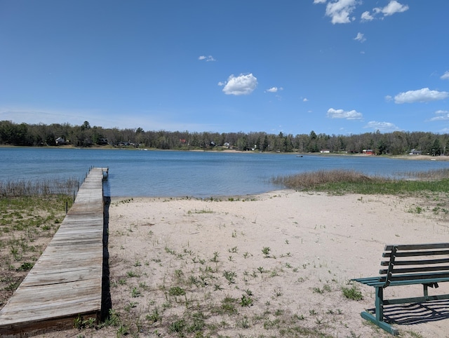 5268 S Arrowhead Trl, Baldwin, MI 49304 - water view