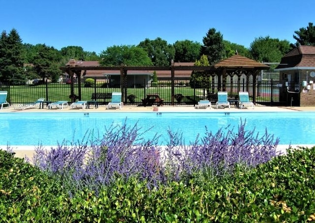 2553 Bristol Ter, Saint Joseph, MI 49085 - community pool featuring fence