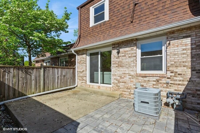 2553 Bristol Ter, Saint Joseph, MI 49085 - view of patio / terrace featuring cooling unit and fence