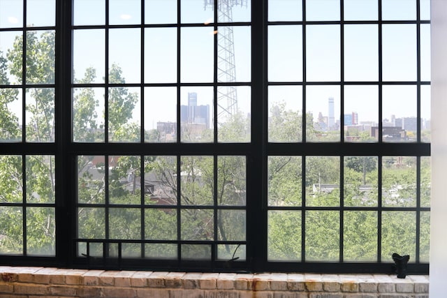 6533 E Jefferson Ave Unit 413W, Detroit, MI 48207 - detailed view of city skyline