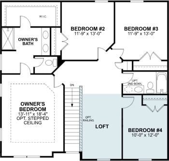 27106 Gallop Way, Saline, MI 48176 - home floor plan