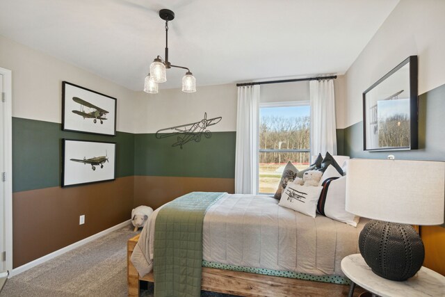 27106 Gallop Way, Saline, MI 48176 - carpeted bedroom with baseboards