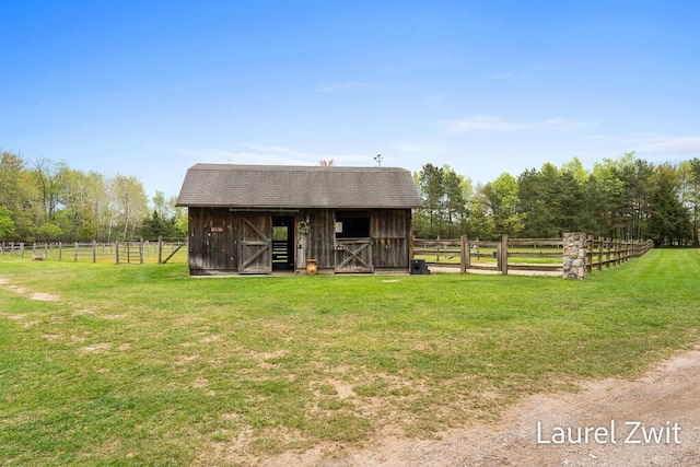 1442 W Tyler Rd, Hart, MI 49420 - view of barn featuring an exterior structure