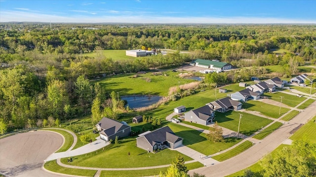 3582 Pratt Dr, Lapeer, MI 48446 - drone / aerial view of a heavily wooded area
