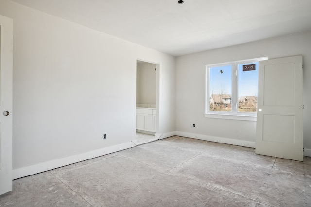 45070 Twin River Dr, Macomb, MI 48044 - unfurnished bedroom with baseboards